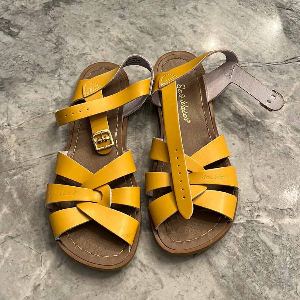 Saltwater sandals!